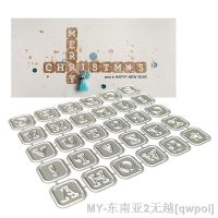 Alphabet Letters Metal Cutting Dies Stencil Scrapbooking DIY Album Stamp Paper Drop Shipping