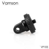 Vamson สำหรับอุปกรณ์เสริมอะแดปเตอร์ขาตั้งกล้องขนาดเล็ก1/4 "Monopod สำหรับ Hero 6 5 4 3 + 3 2สำหรับกล้อง VP103