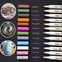 ชุดปากกามาร์กเกอร์ ปากกาไฮไลท์ ปากกามาร์คเกอร์วาดรูป ปากกาไฮไลท์ ปากกาเน้นข้อความ 12สี
