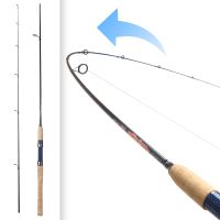 210cm M Power Spinning Fishing Rod Lure Rod Carbon 2 Sections Fishing Pole