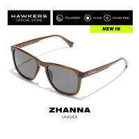 HAWKERS POLARIZED Greenish Dark ZHANNA Sunglasses for Men and Women. UV400 Protection. Official Product designed in Spain HZHA22EBTP