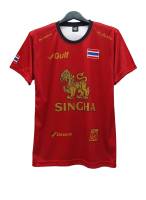 SINGHA เสื้อทีมกีฬา เสื้อทีฟุตบอล แขนสั้น ไม่มีเบอร์ด้านหลัง  ป้าย LP งานเกรดพรีเมี่ยม