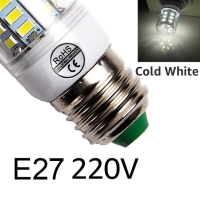【▼Hot Sales▼】 lan84 หลอดไฟไฟ Led หลอดไฟ Led E27 220V หลอดไฟสีขาวสีขาวเย็นอบอุ่นโคมไฟ Led สำหรับห้องนั่งเล่น E14