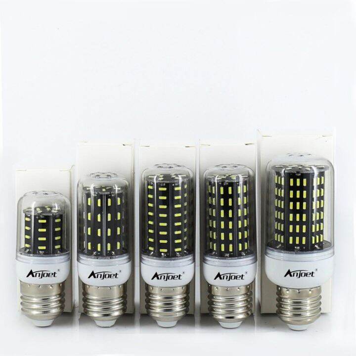 high-quality-lan84-anjoet-หลอดไฟ-led-เปลวไฟไม่กระพริบจริงการออกแบบ-ic-พลังงานสูงลูเมนหลอดไฟข้าวโพดหลอด-led-ทนนาน-e27-4014-smd-220v-แทนที่หลอดฮาโลเจน