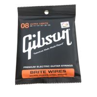 สายกีต้าร์ ไฟฟ้า Gibson กิ๊บสัน  008 ครบทั้ง 6 สาย จำนวน 1 ชุด