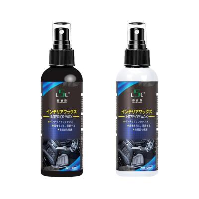 Car Interior Coating Spray Liquid Spray Repair For Car Interior Multifunctional Car Polish Spray Safe For Door Panels Furniture Car Seat elegantly