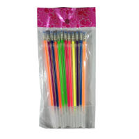 ชุดไส้ปากกากลิตเตอร์12/24/36/48สีเจลปากกาเขียนทาสีหลากสีสำหรับจับเครื่องมือเครื่องเขียนในโรงเรียน