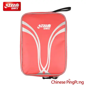 DHS RC-520 Ping Pong Bag; Oxford Square Double-Decker Table Tennis Bag; You  can Put ping-Pong Racket