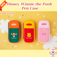 [D Isney] Winnie The Pooh Pen Case,Pencil Case,Pen Holder,Makeup Accessory Organizer,Pouch