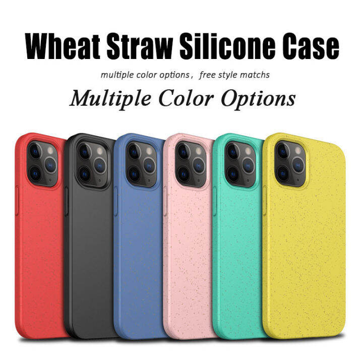 CrashStar Environmentally Friendly Silicone Add Wheat Straw Soft Phone