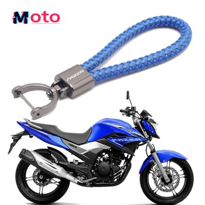 ℡☒¤ For Yamaha Fazer 250 8 FZ6 FZ8 FZ1 FZS600 2015-2022 Motorcycle High Quality Accessories Zinc Alloy Keychain Key Ring