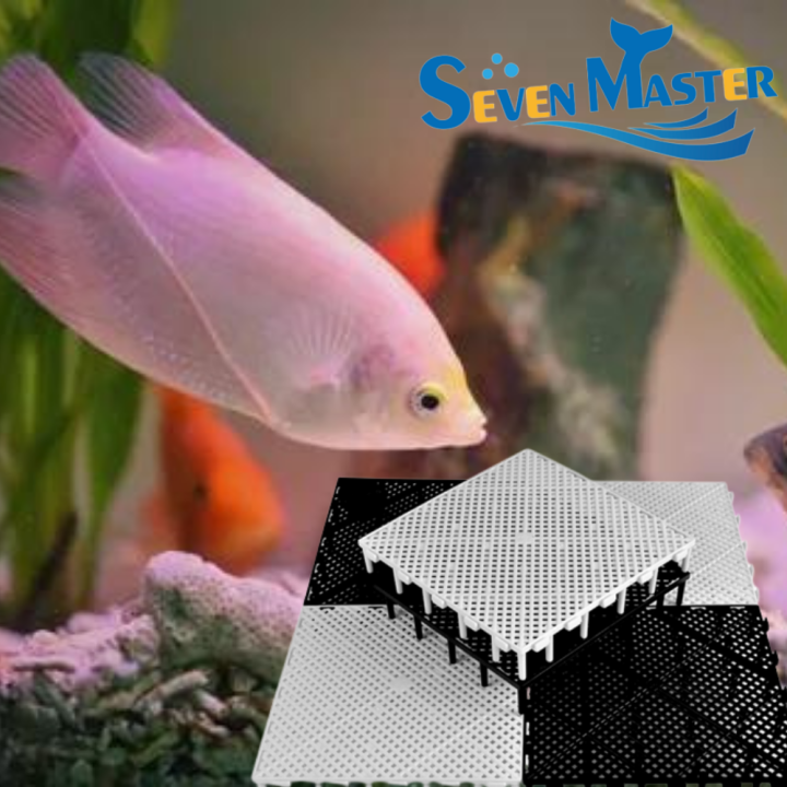 Seven Master Aquarium Tank Under Gravel Filter Decorative Splice Board Filtration Plate