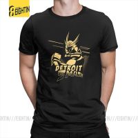 เสื้อยืดคอกลม แขนสั้น ผ้าฝ้าย พิมพ์ลาย My Hero Academia All Might Detroit Smash เรียบง่าย สําหรับผู้ชาย 4UNP I5AC