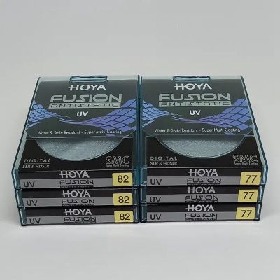 ฟิลเตอร์ Hoya ฟิลเตอร์ป้องกันไฟฟ้าสถิตย์ Uv ฟิวชั่น77Mm-82 Mmice เหมาะสำหรับกล้อง Sony Sony