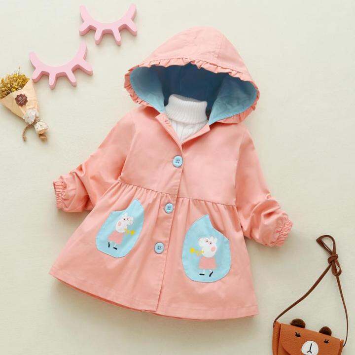 เสื้อ-jacket-peppa-pig-เหมาะสำหรับเด็ก-2-6-ปี-ใส่กันลมได้-ไม่ร้อน-หรือใส่ทับเสื้อแขนยาว-สำหรับหน้าหนาว-สินค้าเป็นงานคุณภาพ