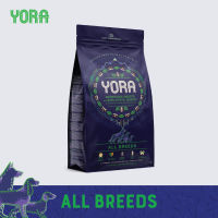 YORA All Breeds โยราออลบรีดส์ สำหรับสุนัขโตเต็มวัยทุกสายพันธุ์ อาหารสุนัขครบโภชนาการจากโปรตีนแมลง