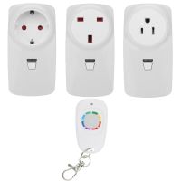 Smart Home Plug Wireless Remote Control Power Outlet Consoles Switch Socket US EU UK Shoes Accessories