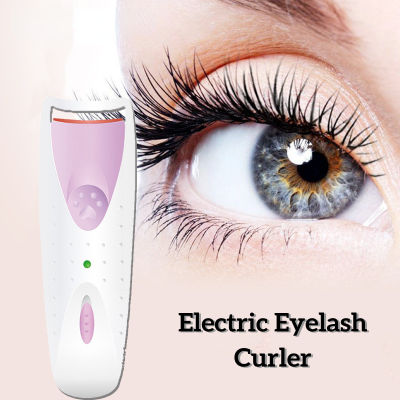 ไฟฟ้า Heated Eyelash Curler พร้อม Eyelash Card Long Lash Perm Eyelashes คลิปแต่งหน้า Eye Lashes Curler เครื่องมือ