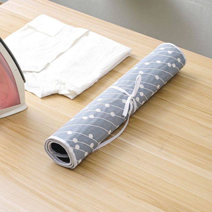 โต๊ะโต๊ะรีดผ้าพับได้ปลอดภัยสำหรับรีดผ้าไอน้ำ-ฉนวนกันความร้อน-แผ่นรองรีดผ้า