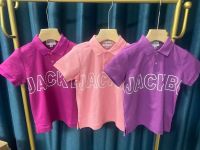 ✜┇☋ Teenage childrens clothing pique cotton golf polo shirt medium and large childrens lapel short-sleeved top