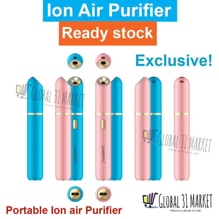 Negative Ion Stick ELF Lmanyu Portable/Wearable Negative Ion Air