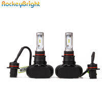 Rockeybright H7 H8H9H11H16(JP) 9005H10 Led Headlight Conversion Kit Auto Led Fog Light CSP 50W 8000LM Led Car Headlight Kits