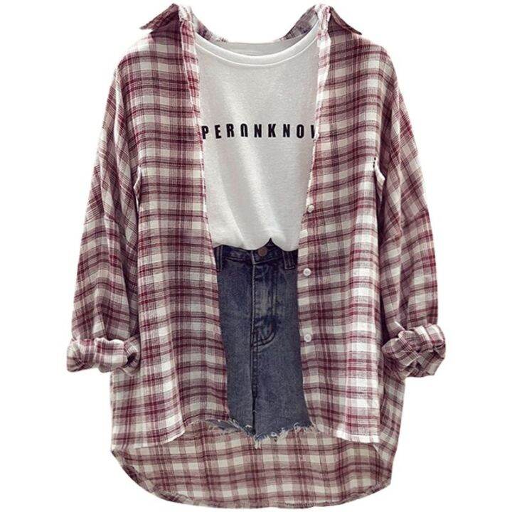 plaid-shirt-female-korean-fan-k-uan-pine-super-fire-is-prevented-bask-in-coat-t0714