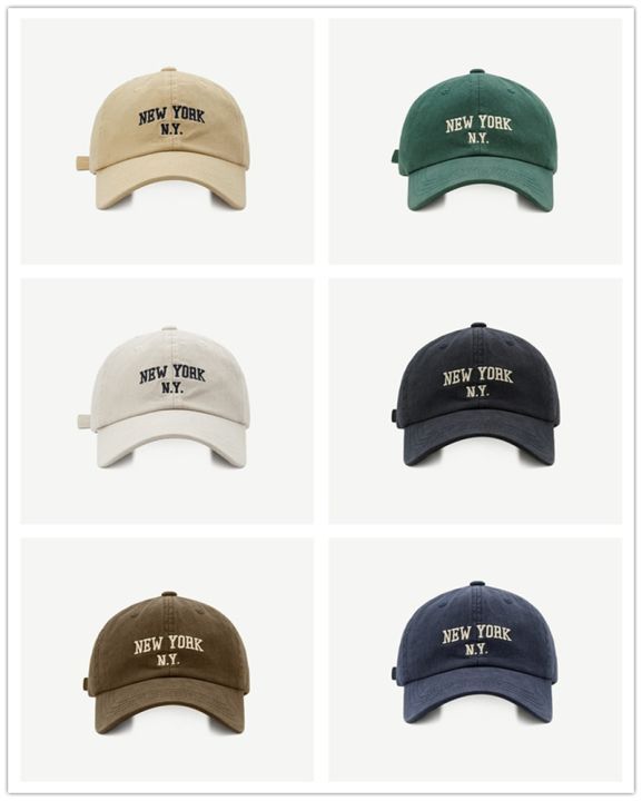 หมวกแก๊ปปักลายตัวอักษรหมวกบังแดดทึบสำหรับฤดูร้อน2023สปริงหมวกเบสบอลหมวกแก๊ปผ้าฝ้ายวัยรุ่นชายหญิง-m043หมวกตกปลาฮิปฮอป