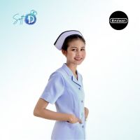 ERAWAN SOFT D เสื้อพยาบาล ปกฮาวายแหลม/ปกปีกนก (สีขาวโอโม่)