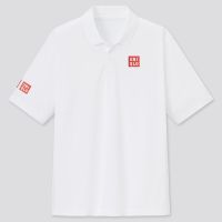 (ในสต็อก) Feder RF Tennis Match 21 Wimbledon Uniqlo Uniqlo เสื้อโปโลเทนนิส