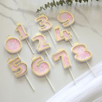 New Digital Birthday Number 0 1 2 3 4 5 6 7 8 9 Boys Baby Supplies Decoration