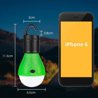 Portable Emergency Camping Tent Light Waterproof Outdoor Hanging SOS Lanters Bulb Fishing Lantern Hiking Energy Saving Lamp