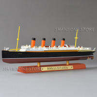 【HOT】 Mamas &amp; Babies Atlas 1:1250รถยนต์ไดคาสเรือจำลอง RMS Lusitania Cruiser Liner คอลเลกชันขนาดเล็ก