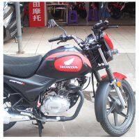 ✷♕✓ เหมาะสำหรับทวีปใหม่ Honda CBF150S Zhanbiao SDH150-27 ฝาครอบถังน้ำมันเชื้อเพลิงรถจักรยานยนต์หนังหุ้มปลายลึงค์