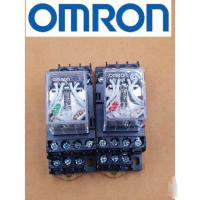 สุดคุ้ม งานคุณภาพ om  Relay  my4  มีไฟ 12vdc 12vac 24vdc 24vac 220vac ราคาต่อชิ้นรีเลย์และ ส ราคาชุด