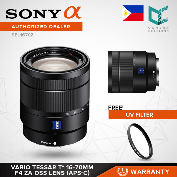 Sony SEL1670Z/ Vario-Tessar® T* E16–70 mm F4 ZA OSS Lens | Lazada PH