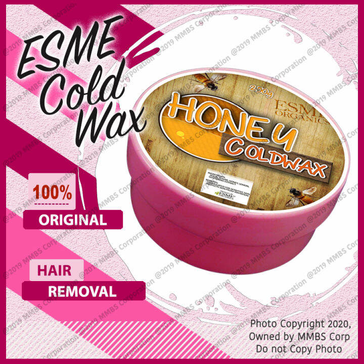 Esme Organic Cold Wax Hair Removal 250g Honey Lazada PH
