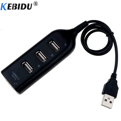 kebidu Speed 4 Ports USB HUB splitter Laptop Notebook Receiver Computer Peripherals Accessories