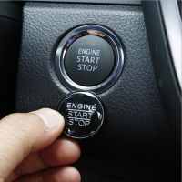 ✸❅ Car Engine Start Stop Button Sticker Cap Trim Cover For 2018 Toyota CHR C-HR Highlander 2019 Car Interior Accessories