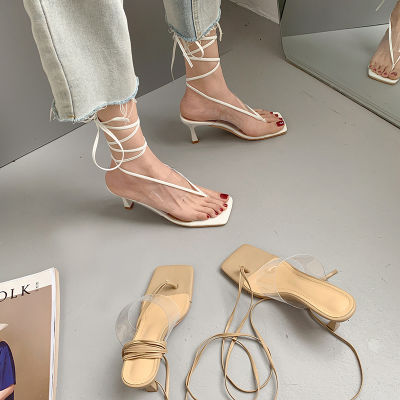 New Summer Cross-Strap Women Sandals Thin High Heel Narrow Band Gladiator Sandals Ladies Party Dress Pumps Shoes
