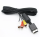 6FT 1.8M Audio Video AV Cable to RCA For SONY PS2 PS3 PlayStation SYSTEM(Not Specified) - intl
