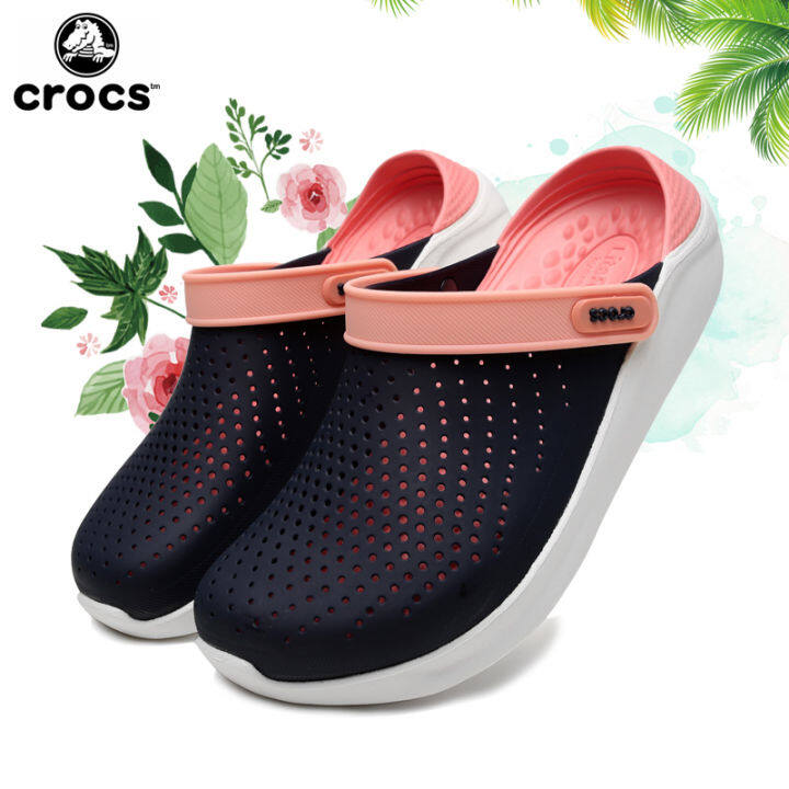 พร้อมส่ง-crocs-literide-clog-ส่งจากกทม-ของแท้และถูกกว่าหน้าร้าน-รองเท้าลำลองผู้หญิงมีอยู่ในสต็อก