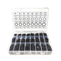 【2023】740PCS 800PCS Universal ed Black Nitrile Silicone Rubber Combination O-ring Nitrile Rubber Repair Seal Gasket Assortment Set