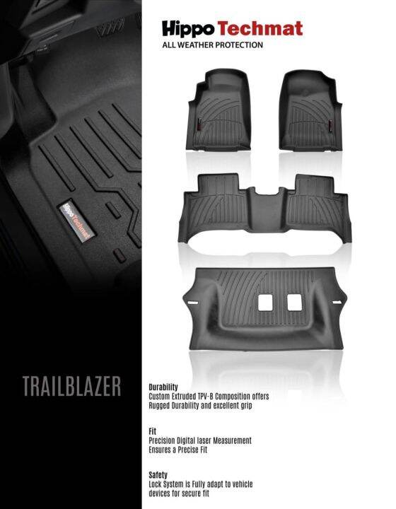 Chevrolet Trailblazer 20142022 Hippo Deep Dish Matting Pro Series 1st