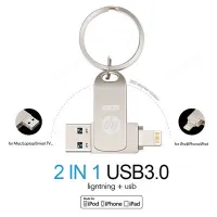 แฟลชไดรฟ์ Hp 2 In 1 Typec Usb Flash Drive 512GB สําหรับโทรศัพท์มือถือ Android แบบ Dual Drive