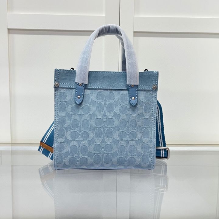 Túi xách Coach Mollie Tote 25 C4084 Blue