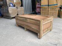 ลังไม้อเนกประสงค์ พร้อมฝาปิด wooden crate Out size 51.7x93.7x35.5 CM. In size 47x89x24 CM. (ราคาต่อชิ้น)