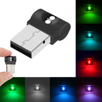 มินิ USB LED รถแสงอัตโนมัติบรรยากาศภายในแสงไฟฉุกเฉินแสง PC อัตโนมัติที่มีสีสันโคมไฟตกแต่งอุปกรณ์เสริมในรถยนต์