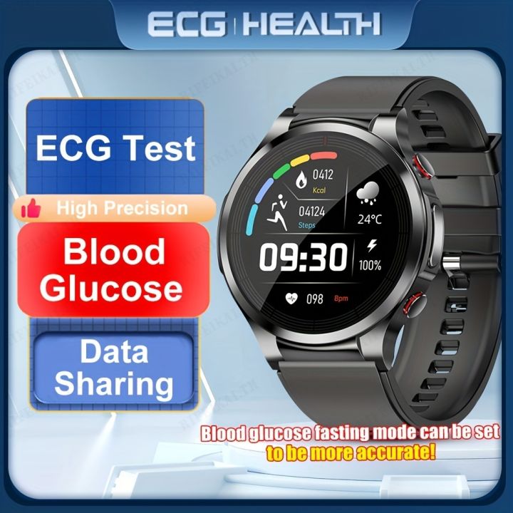 rifeikai W11 Smart Watch Noninvasive Blood Glucose Sugar ECG Blood Pressure Blood Oxygen Body