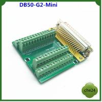 CHE24 DB50-G2-Mini อะแดปเตอร์ขั้วต่อ สีเขียวอ่อน ขั้วต่อตัวเมีย มุมขวาที่บางเฉียบ โมดูลเชื่อมต่อ คอนเนคเตอร์